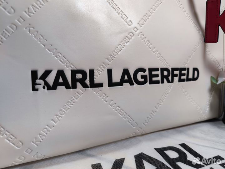 Сумка Женская Karl Lagerfeld бежевая