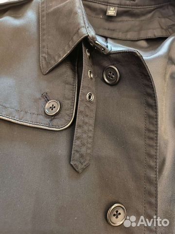 Хлопковый плащ Uniqlo, размер М