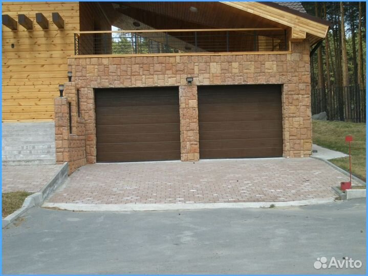 Автоматические секционные гаражные ворота