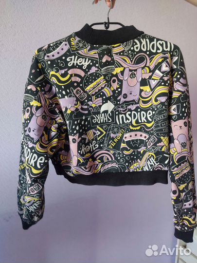 Свитшот женский укороченный