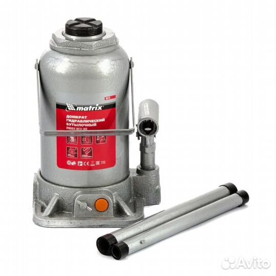 Домкрат гидравлический бутылочный Matrix 50778