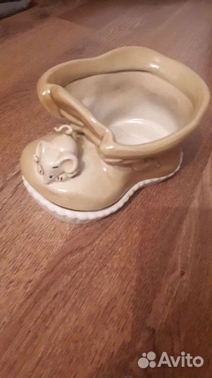 Горшок керамический Ботинок