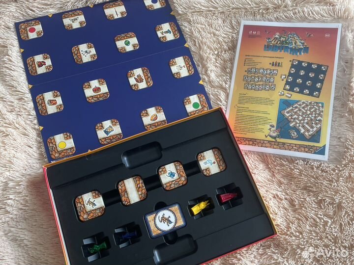 Настольная игра сумасшедший лабиринт