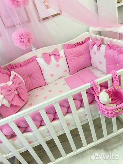 Бортики в кроватку