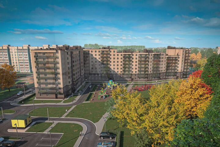 1-к. квартира, 33,3 м², 8/9 эт.