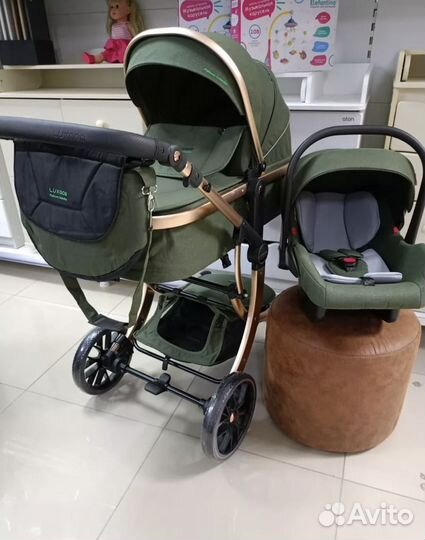 Коляска 3 в 1 Luxmom 601 А
