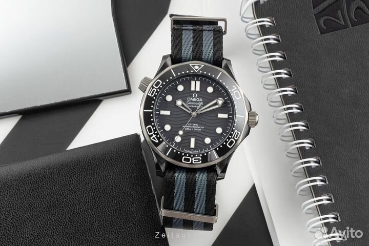 Часы Omega Seamaster Diver 300M 43,5 mm / Новые