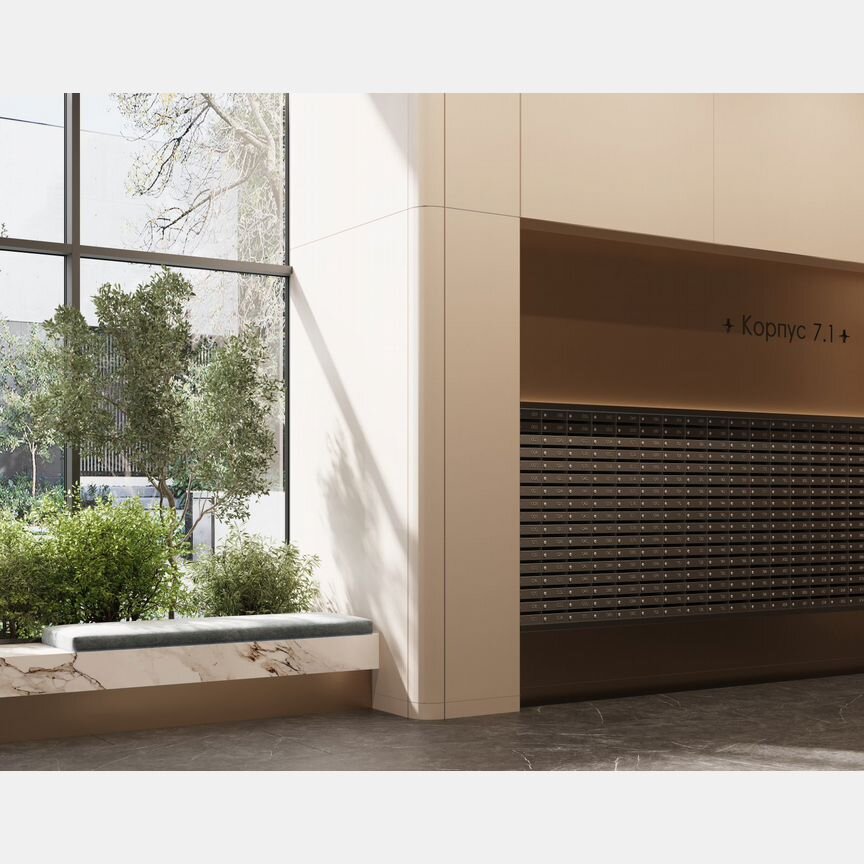 1-к. квартира, 44,5 м², 32/58 эт.