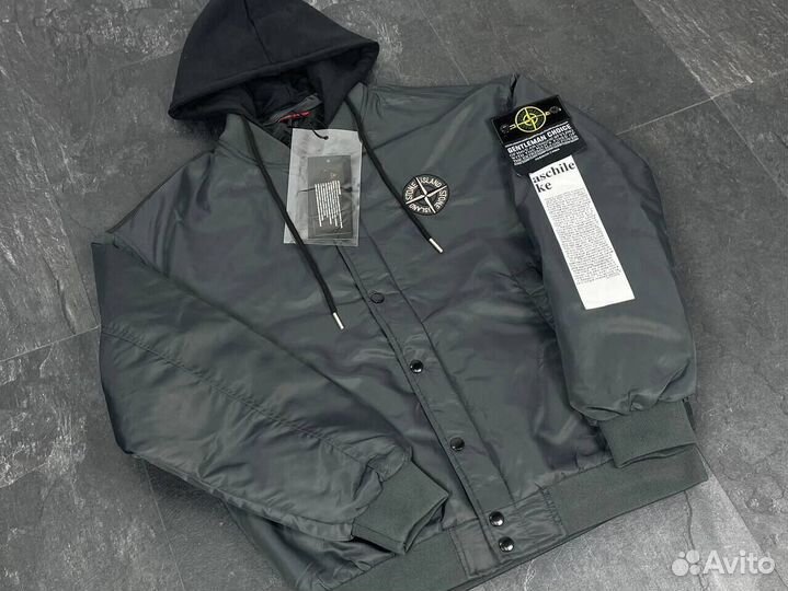 Бомбер Stone Island мужской