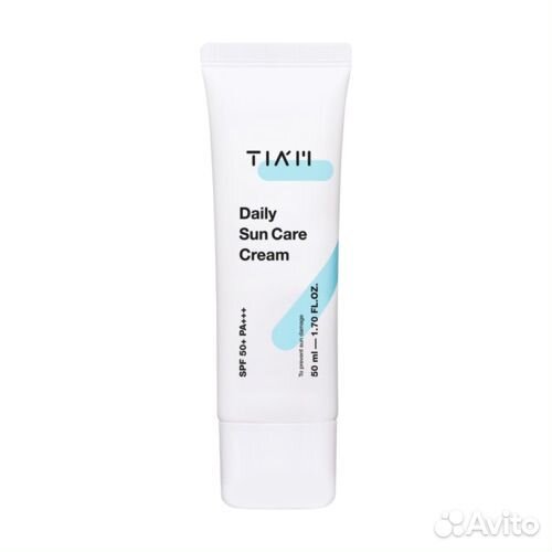 Солнцезащитный крем для лица spf 50 tiam Корея
