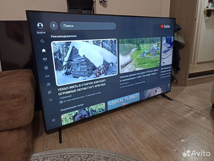 4K Телевизор HI 65 дюймов 165 см SMART TV Wi-Fi