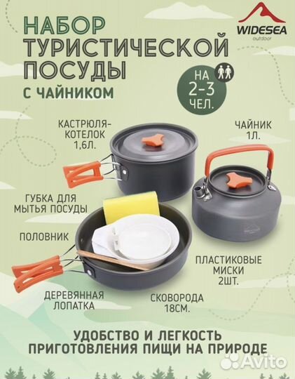 Набор туристической посуды