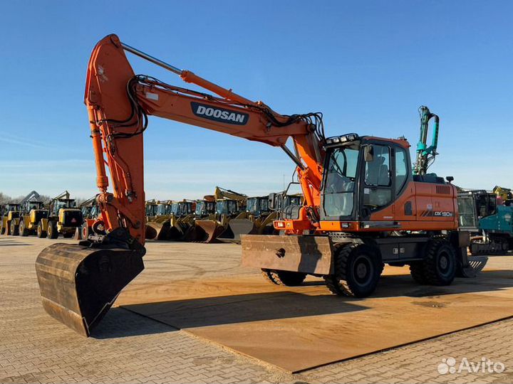 Колёсный экскаватор DOOSAN DX190W, 2010