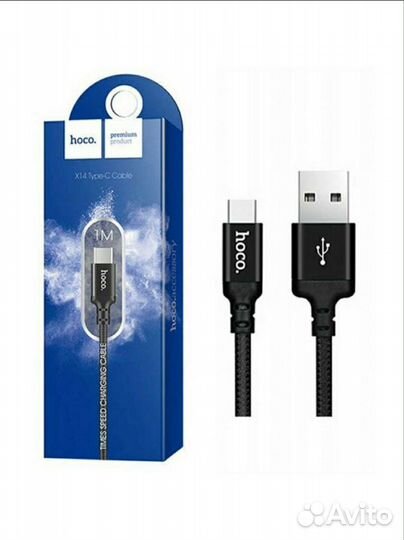 USB кабель hoco X14 (Lightning, Type C, Micro)