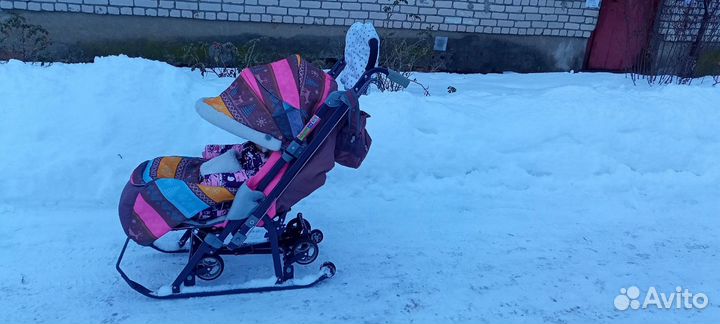 Санки коляска ника 7 3