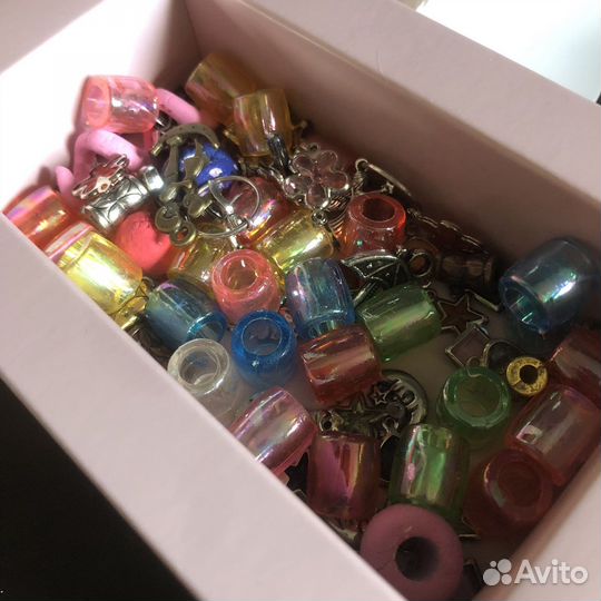 Бусины для дред и афропричесок