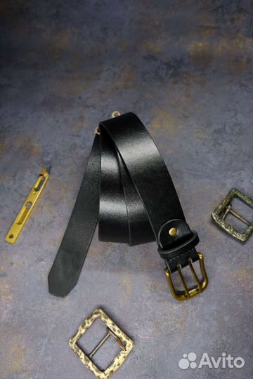 Ремни натуральная кожа