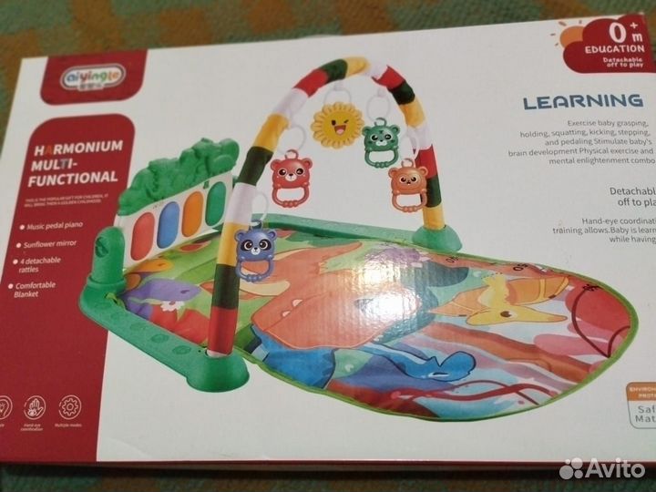 Развивающий коврик с пианино