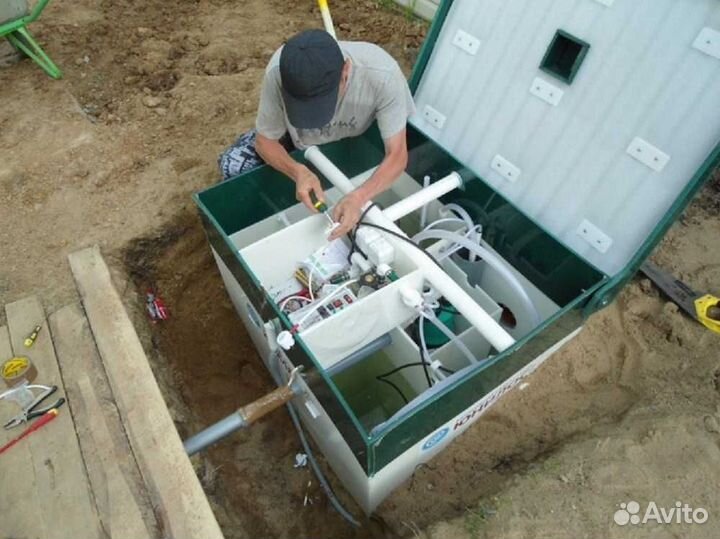 Септик от производителя с установкой под ключ