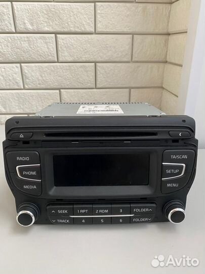 Штатная магнитола kia ceed jd