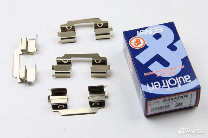 Ремкомплект дисковых тормозных колодок LADA Vesta