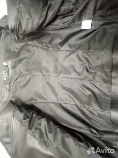 Кожаная куртка с открытыми плечами