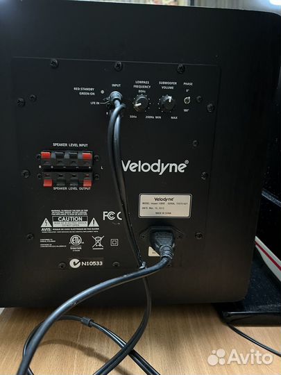 Сабвуфер Velodyne impact series 10 BVE