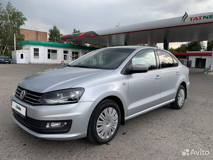 Volkswagen Polo 1.6 AT, 2016, 168 672 км