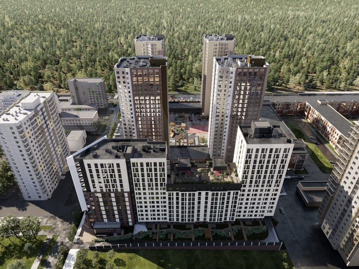 2-к. квартира, 69 м², 3/16 эт.