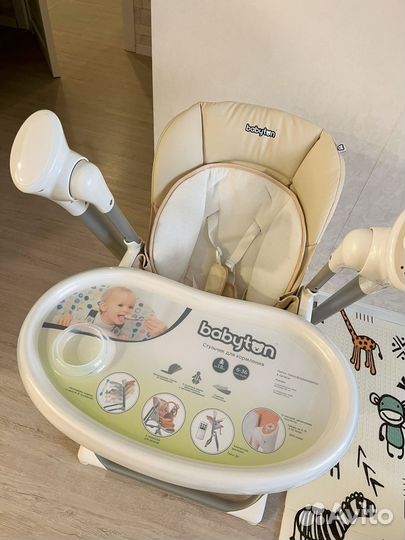 Стул для кормления babyton 2 в 1