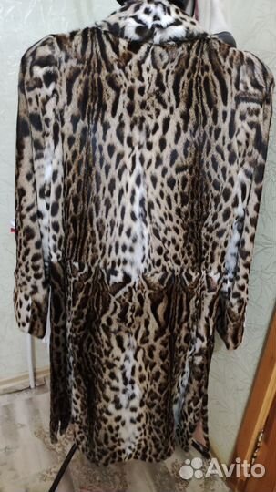 Шуба из рыси натуральная