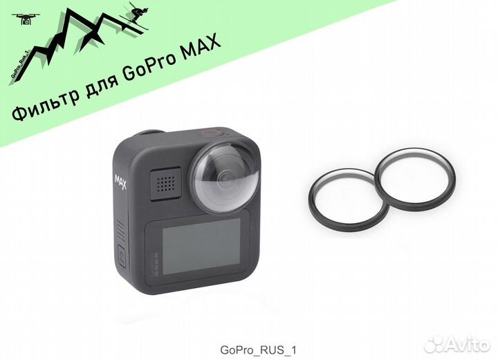 Защитные линзы GoPro MAX 360