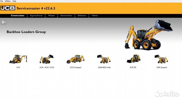 Программа диагностики JCB Service Master 2022 V4