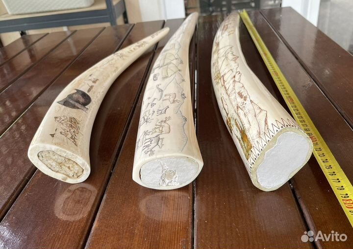 Имитация, клыки, Чукотка, сувенир