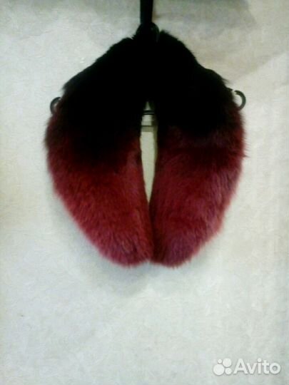 Воротник из песца