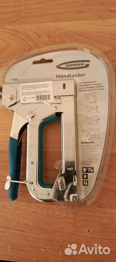 Степлер мебельный новый