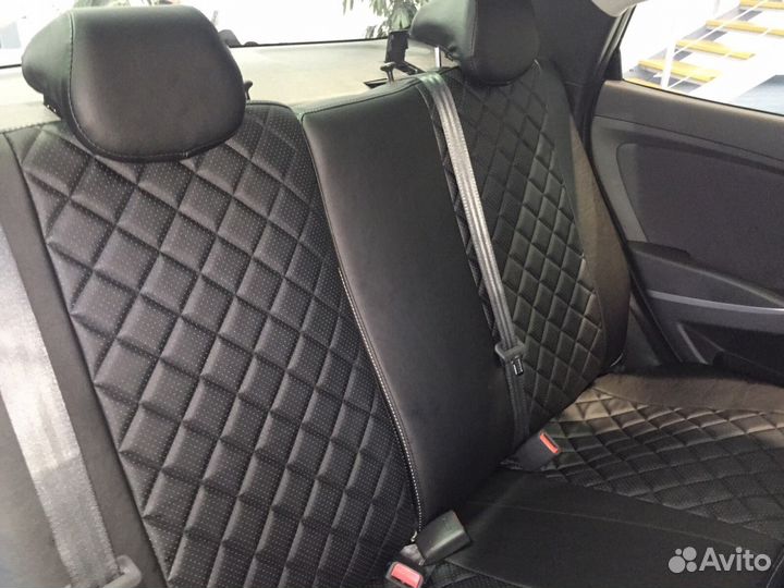 Авточехлы ромб