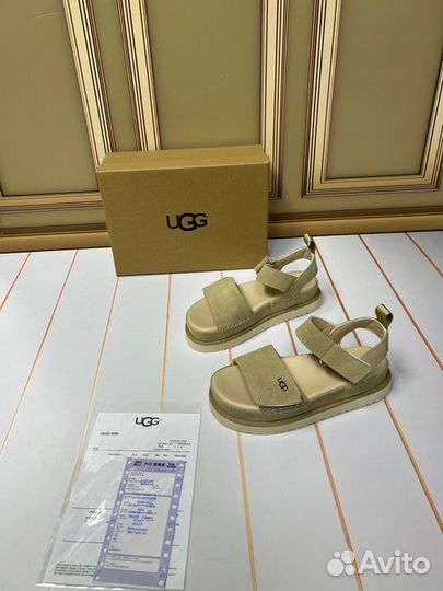 Сандалии UGG замша