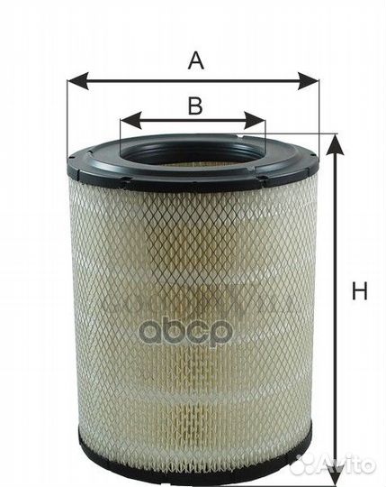 Фильтр воздушный FA3557;LA-2003;GB-533;GB-533GR