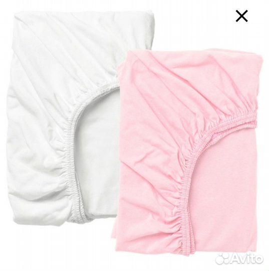 Прстыни в детскую кроватку Икея