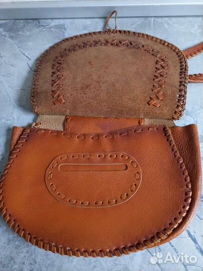 Сумка кожаная женская