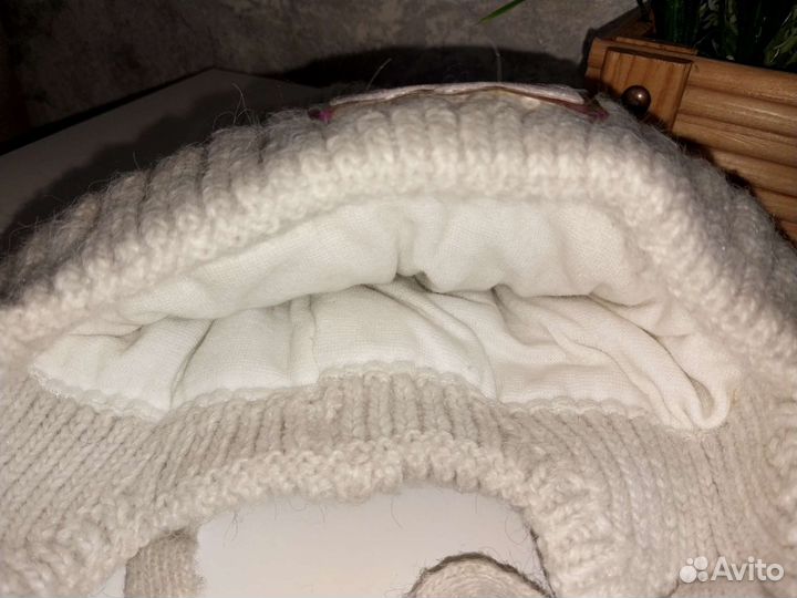 Шапка зимняя для девочки на 6 лет