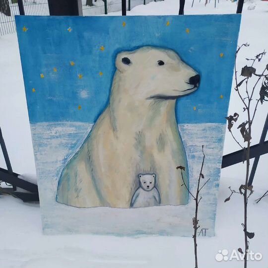 Картина маслом на холсте