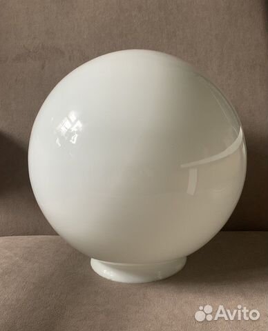 Плафон СССР большой молочное стекло