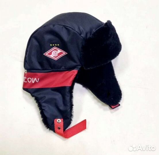 Шапка ушанка Спартак Москва