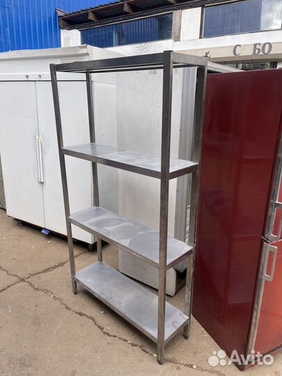 Стеллаж из нержавеющей стали 100/30/180