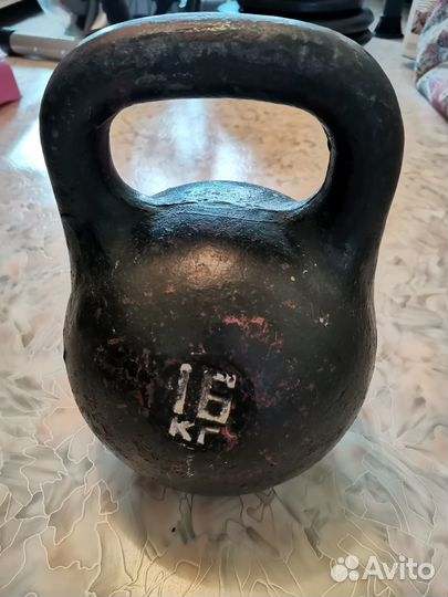 Распродаю гири 16 и 24 кг