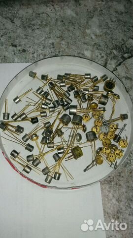 Транзисторы биполярные СССР новые и б/у