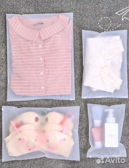 Пакеты зип лок с бегунком