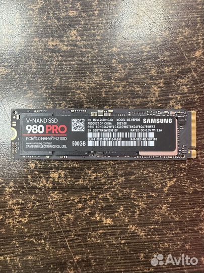 Ssd m2 samsung 980 pro 500gb
